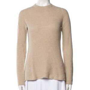 The Row Tan Crew Neck Sweater